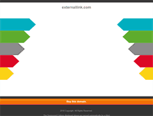 Tablet Screenshot of externallink.com